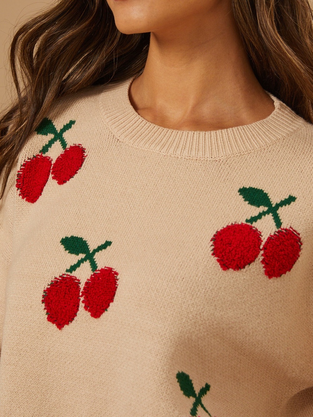 Altar'd State Charli Cherry Sweater - Picture 2 of 11